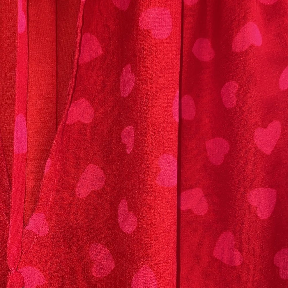 Kate Spade Red and Pink Ruffle Top - Picture 6 of 8